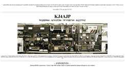 Desktop Screenshot of kj4ajp.mambm.com